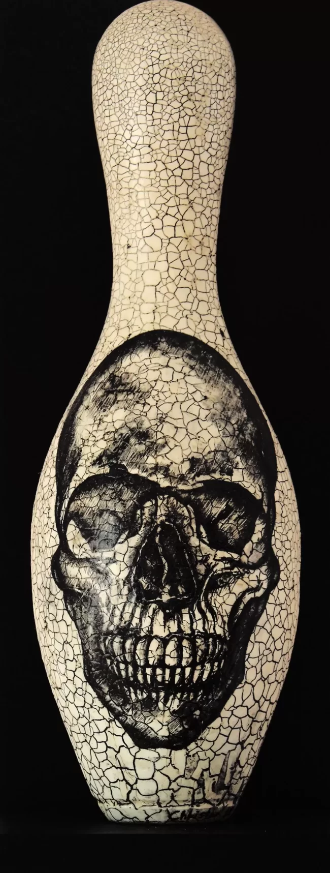 Skull Bowling Pin